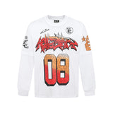 Hellstar long-sleeve T-shirt graffiti portrait print loose version casual long sleeve