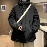 Men Cotton Coat Winter Thick Jacket Coat Loose