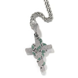 Jewelry Colored Serpentine Cross Pendant Vintage Crosses Spectrum
