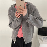 Women Knitted Cardigan Loose Fashion Sweater