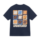 UNDEFEATED T Shirts Crew Neck Men's and Women's Loose