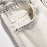 Men Jeans Inkjet Printed Personal Leisure Jeans