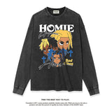 Unisex Long Sleeve Shirt Autumn and Winter Long Sleeve T-Shirt Men