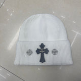 Chh Chrome Heart Beanie Knitted Hat Autumn/Winter Male Female