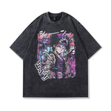 Men's T-Shirt Short-Sleeved T-shirt Men's and Women's Retro