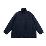 Unisex Coat Simple Coat Cotton Jacket