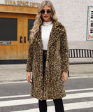 Women Fur Jacket Fashion Casual Plush Coat