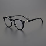 CHH Chrome Hearts Glasses Versatile Vintage Fashion Ultra Light Round Glasses Frame