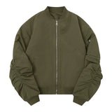 Men Cotton Padded Jacket Coat Winter Thicken Thermal Cotton Coat Jacket Men's Cotton-Padded Coat Baseball Uniform