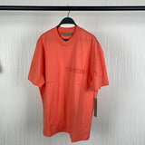 Fog Essentials T shirt Flocking Logo Loose T shirt