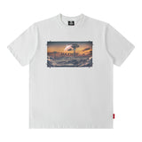 Men T-Shirt Punk Print Idle Style