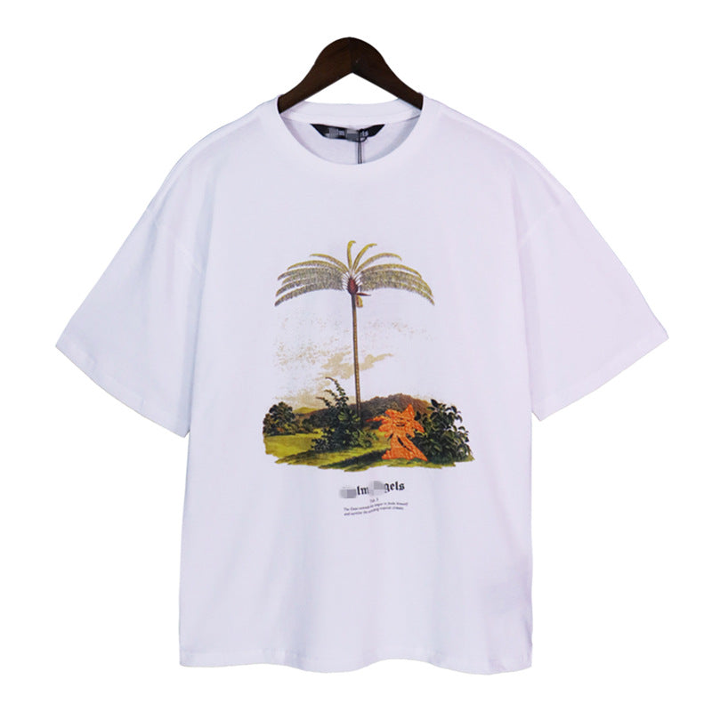 Palm Angle T Shirts Palm Oil Painting Printing
