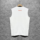 Purple Brand Tank T Shirts Sleeveless T-shirt Vest