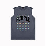 Purple Brand Tank T Shirts Sleeveless T-shirt Vest