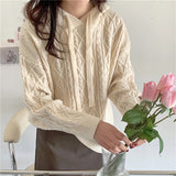 Women Pullover Sweater Winter Slimming Loose