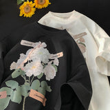 Men T Shirt Summer Loose All-Matching