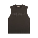 Fog Essentials tank spring summer FOG letter crew neck vest