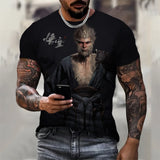 Games Black Myth Wukong Print T-Shirt
