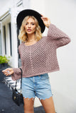 Women Pullover Sweater Sexy Knitted Sweater
