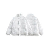 Unisex Coat Vintage Cotton-Padded Jacket Plush Coat Couple
