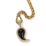 Jewelry Pendants Necklaces Vintage Copper Zircon Spectrum St. Valentine's