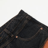 Men Jeans Pocket Vintage Distressed