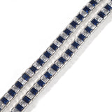 Bracelet Rectangular Zirconium Bracelet with Spring Set Spectrum St. Valentine's