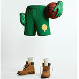 Eric Emanuel EE Shorts EE American Shorts Clover Casual Sports Basketball Pants