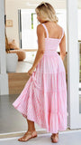 Women Dress Sexy Stripes Holiday Dress