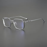 CHH Chrome Hearts Glasses Ultra Light Pure Titanium Frame Glasses