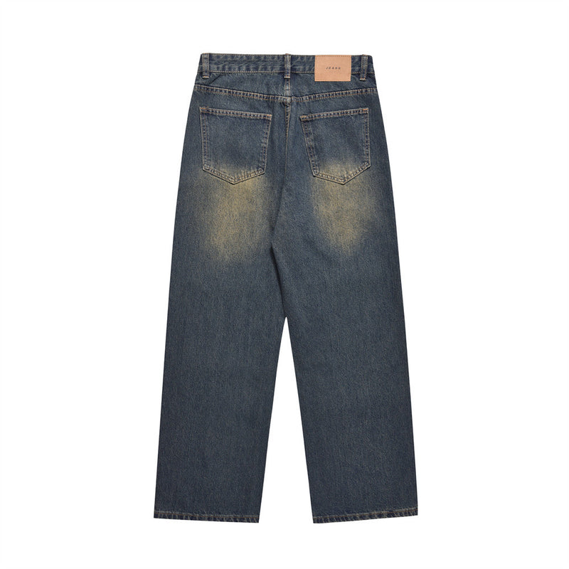 Men Jeans Loose Trendy