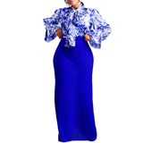 Women Jumpsuit Fashion Printed Dress