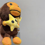 Children's monkey one shoulder oblique span small bag