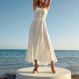 Bohemian Dress Hollow-out Suspender Dress Fashionable Temperament