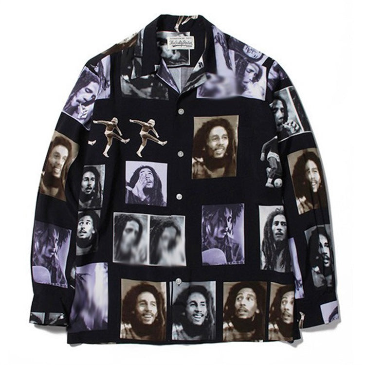 GUILTYPARTIES TIGER Shirts Casual Sleeve Shirt Men