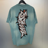Hellstar T Shirt Vintage Old Loose Casual Short Sleeve T-Shirt