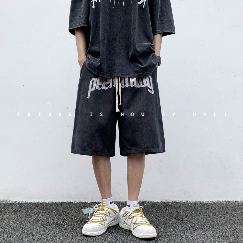 Men Beach Shorts Sports Loose Leisure