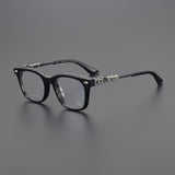 CHH Chrome Hearts Glasses Pure Titanium Temple Punk Wind Myopia Glasses Frame