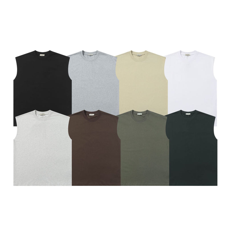 Fog Essentials tank spring summer FOG crew neck casual vest