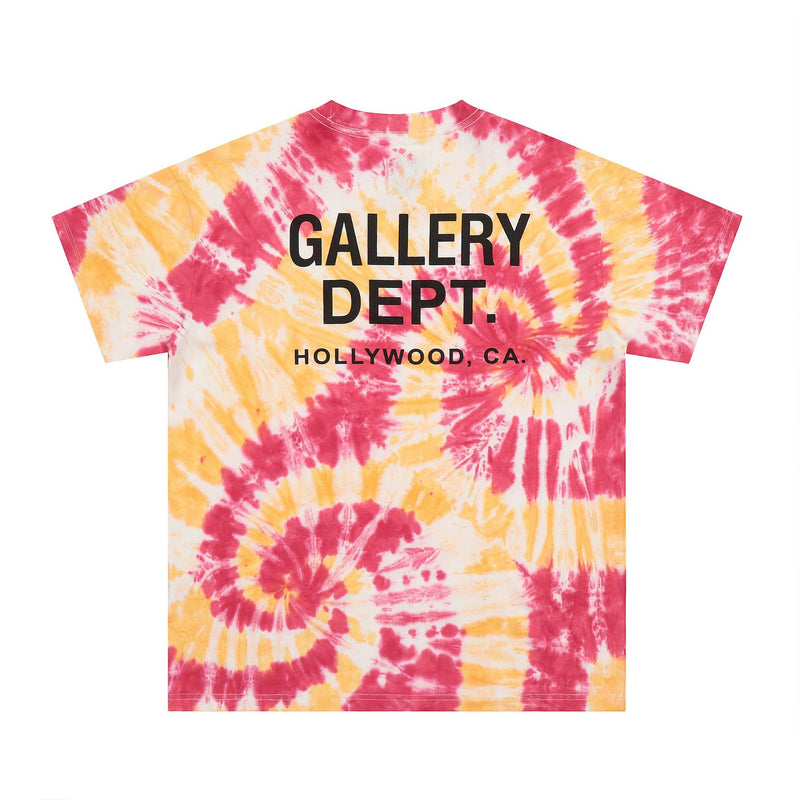 Gallery Dept T Shirts Washed Short Sleeve Bf Loose Men and Women
