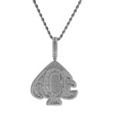 Jewelry peach heart pendant copper inlaid zircon trend hiphop Spectrum St. Valentine's Far East