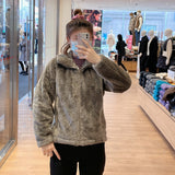 Women Hoodie Polar Fleece Thermal Cute
