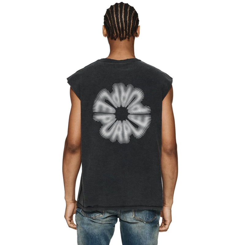 Purple Brand Distressed Tank T Shirts Distressed Sleeveless T-shirt Vest