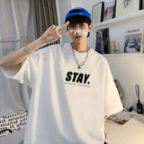 Men T Shirt Summer Pure Cotton Simple and Versatile