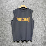 Purple Brand Tank T Shirts Sleeveless T-shirt Vest
