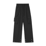 Cargo Pants Ice Silk Multi-Pocket Cargo Pants Loose
