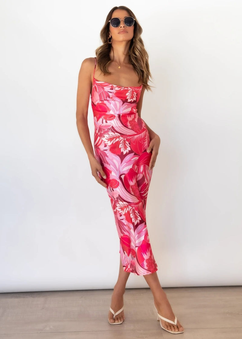 Women Dress Summer Temperament Slim Fit Dress