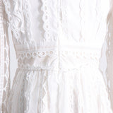 Bohemian Dress Straps Tulle Hollow Dress