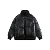 Unisex Coat Winter Cotton Dress Youth University Style Stand Collar