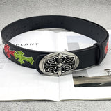 Chh Chrome Heart Belt Sacred Sword Cross Belt